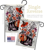 Witch Bouquet - Halloween Fall Vertical Impressions Decorative Flags HG112115 Made In USA