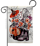 Witch Bouquet - Halloween Fall Vertical Impressions Decorative Flags HG112115 Made In USA