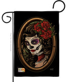 La Calavera Catrina - Halloween Fall Vertical Impressions Decorative Flags HG137086 Made In USA