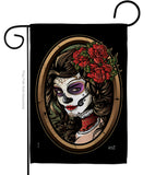 La Calavera Catrina - Halloween Fall Vertical Impressions Decorative Flags HG137086 Made In USA