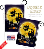 Witchy Halloween - Halloween Fall Vertical Impressions Decorative Flags HG137226 Made In USA