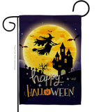 Witchy Halloween - Halloween Fall Vertical Impressions Decorative Flags HG137226 Made In USA