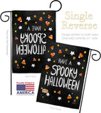 Spooky Halloween - Halloween Fall Vertical Impressions Decorative Flags HG137229 Made In USA