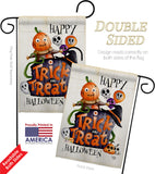 Trick Or Treat Day - Halloween Fall Vertical Impressions Decorative Flags HG190172 Made In USA