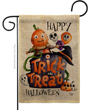 Trick Or Treat Day - Halloween Fall Vertical Impressions Decorative Flags HG190172 Made In USA