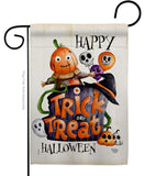 Trick Or Treat Day - Halloween Fall Vertical Impressions Decorative Flags HG190172 Made In USA