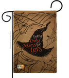 Entry Only For Monsters - Halloween Fall Vertical Impressions Decorative Flags HG191021 Made In USA