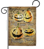 Halloween Pumpkin Patch - Halloween Fall Vertical Impressions Decorative Flags HG191025 Made In USA