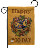 Happy Boo Day - Halloween Fall Vertical Impressions Decorative Flags HG191028 Made In USA