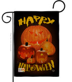 Halloween Pumpkin Patch - Halloween Fall Vertical Impressions Decorative Flags HG192125 Made In USA