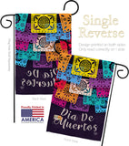 Dia De Muertos - Halloween Fall Vertical Impressions Decorative Flags HG192214 Made In USA