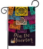 Dia De Muertos - Halloween Fall Vertical Impressions Decorative Flags HG192214 Made In USA