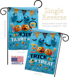 Boo Trick - Halloween Fall Vertical Impressions Decorative Flags HG192221 Made In USA