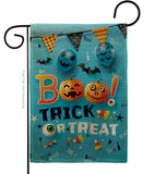 Boo Trick - Halloween Fall Vertical Impressions Decorative Flags HG192221 Made In USA