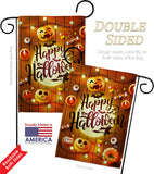 Lightful Halloween - Halloween Fall Vertical Impressions Decorative Flags HG192245 Made In USA