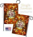 Lightful Halloween - Halloween Fall Vertical Impressions Decorative Flags HG192245 Made In USA