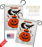 Pumpkins Night - Halloween Fall Vertical Impressions Decorative Flags HG192676 Made In USA