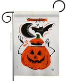Pumpkins Night - Halloween Fall Vertical Impressions Decorative Flags HG192676 Made In USA