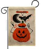 Pumpkins Night - Halloween Fall Vertical Impressions Decorative Flags HG192676 Made In USA