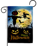 Graveyard Spooky - Halloween Fall Vertical Impressions Decorative Flags HG192692 Made In USA