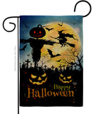 Graveyard Spooky - Halloween Fall Vertical Impressions Decorative Flags HG192692 Made In USA