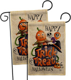 Trick Or Treat Day - Halloween Fall Vertical Impressions Decorative Flags HG190172 Made In USA