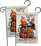 Trick Or Treat Day - Halloween Fall Vertical Impressions Decorative Flags HG190172 Made In USA