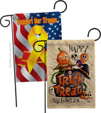 Trick Or Treat Day - Halloween Fall Vertical Impressions Decorative Flags HG190172 Made In USA