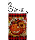 Jack O Bouquet - Halloween Fall Vertical Impressions Decorative Flags HG112001 Made In USA