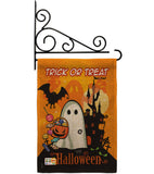 Little Ghost - Halloween Fall Vertical Impressions Decorative Flags HG112051 Made In USA