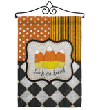 Trick or Treat - Halloween Fall Vertical Impressions Decorative Flags HG112056 Made In USA