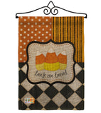 Trick or Treat - Halloween Fall Vertical Impressions Decorative Flags HG112056 Made In USA