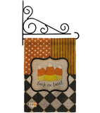 Trick or Treat - Halloween Fall Vertical Impressions Decorative Flags HG112056 Made In USA