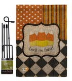 Trick or Treat - Halloween Fall Vertical Impressions Decorative Flags HG112056 Made In USA