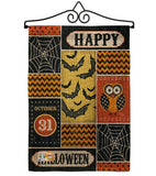 Halloween Happy - Halloween Fall Vertical Impressions Decorative Flags HG112060 Made In USA