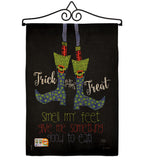 Smell My Feet - Halloween Fall Vertical Impressions Decorative Flags HG112072 Made In USA