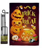 Spooky Sweet - Halloween Fall Vertical Impressions Decorative Flags HG112088 Made In USA