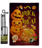 Spooky Sweet - Halloween Fall Vertical Impressions Decorative Flags HG112088 Made In USA