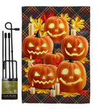 Pumpkin Patch - Halloween Fall Vertical Impressions Decorative Flags HG112089 Made In USA