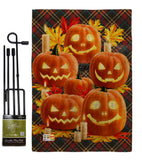 Pumpkin Patch - Halloween Fall Vertical Impressions Decorative Flags HG112089 Made In USA