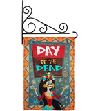 Joyful Day of Dead - Halloween Fall Vertical Impressions Decorative Flags HG112092 Made In USA