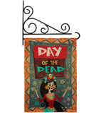 Joyful Day of Dead - Halloween Fall Vertical Impressions Decorative Flags HG112092 Made In USA