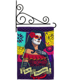 La Calavera Catrina - Halloween Fall Vertical Impressions Decorative Flags HG112102 Made In USA