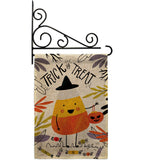 Candy Corn - Halloween Fall Vertical Impressions Decorative Flags HG112103 Made In USA