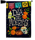 All Souls' Day - Halloween Fall Vertical Impressions Decorative Flags HG112112 Made In USA