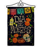 All Souls' Day - Halloween Fall Vertical Impressions Decorative Flags HG112112 Made In USA