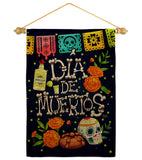 All Souls' Day - Halloween Fall Vertical Impressions Decorative Flags HG112112 Made In USA