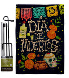 All Souls' Day - Halloween Fall Vertical Impressions Decorative Flags HG112112 Made In USA