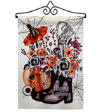 Witch Bouquet - Halloween Fall Vertical Impressions Decorative Flags HG112115 Made In USA