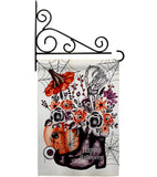 Witch Bouquet - Halloween Fall Vertical Impressions Decorative Flags HG112115 Made In USA